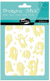 Sticker Gespenster nachtleuchtend - Phospho Stick Exaclair